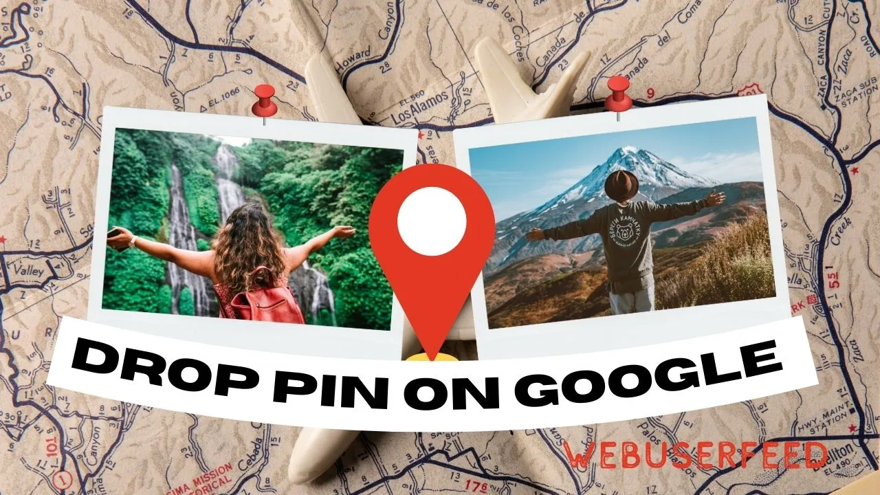 drop pin on google map